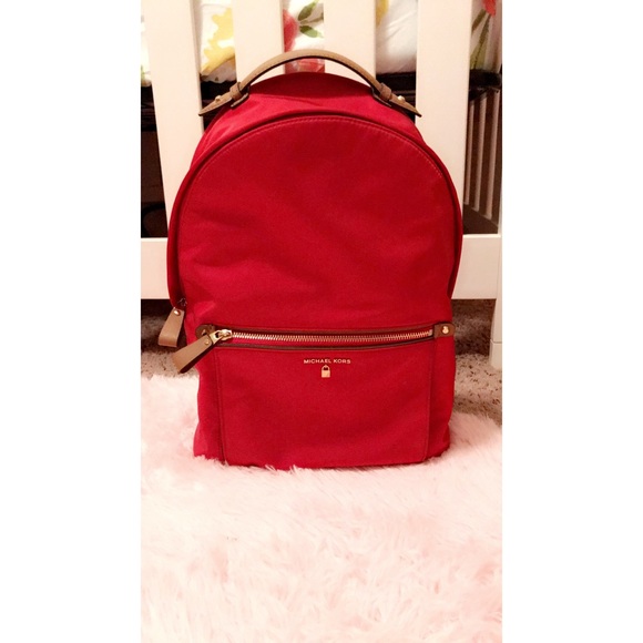 Michael Kors Handbags - Authentic MK Backpack - Nylon Material